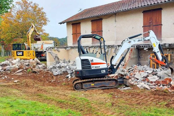 Cantaloube CFTP - Tavaux publiques Aveyron Lot Cantal - Travaux de Démolition